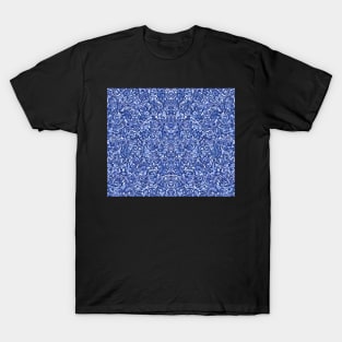 Blue Stones Aesthetic Abstract Pattern T-Shirt